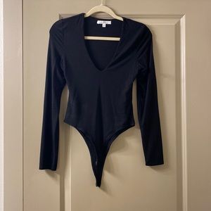 Black bodysuit, size small